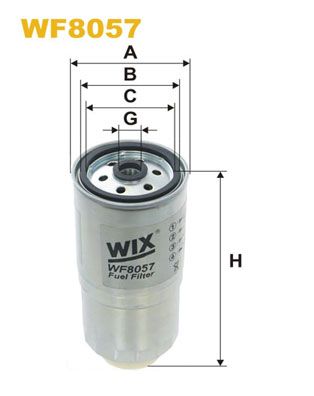 WIX FILTERS kuro filtras WF8057